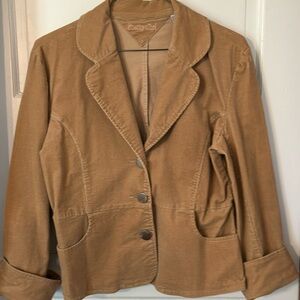 Pretty girl tan blazer size large